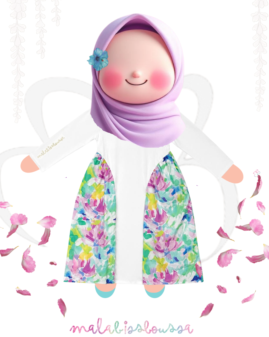 Abaya Aquarelle